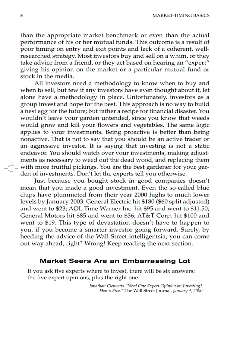 image for page All About Market Timing The Easy Way to Get Started