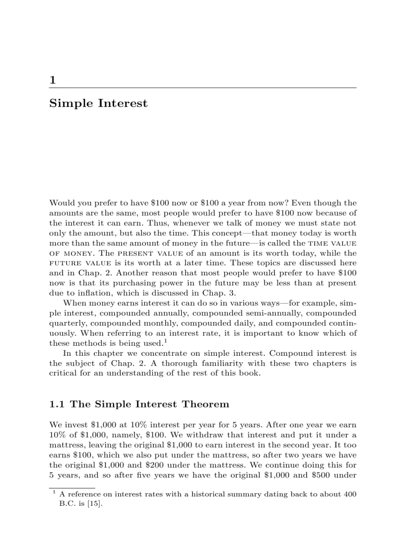 image for page An Introduction to the Mathematics of Money Saving and Investing