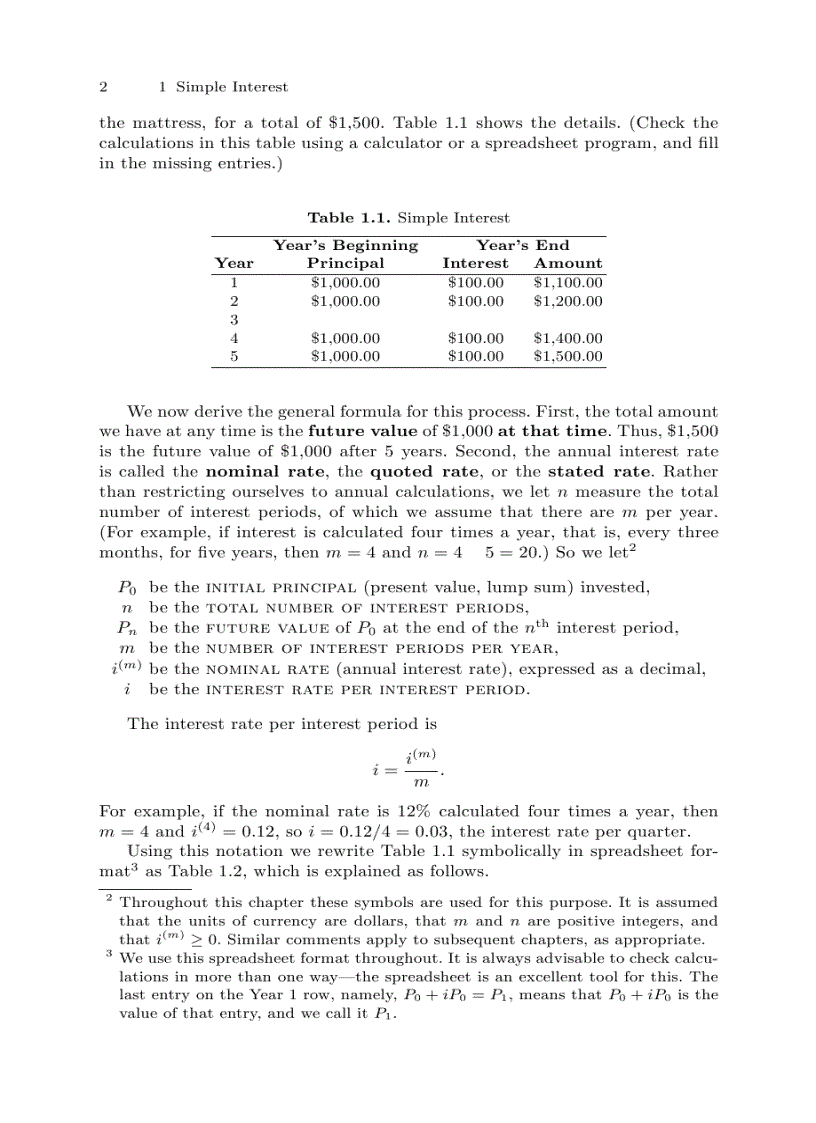 image for page An Introduction to the Mathematics of Money Saving and Investing