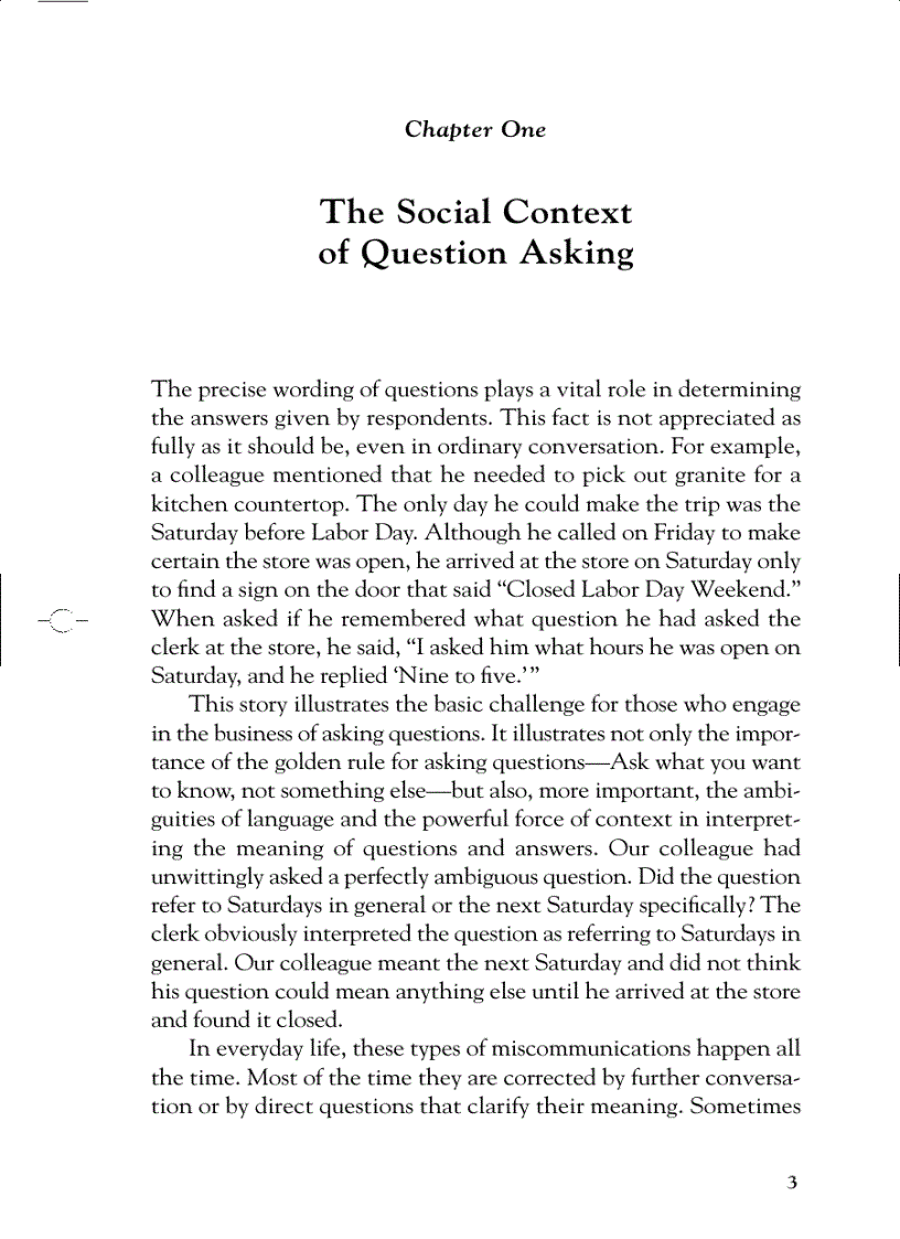 image for page Asking Questions The Definitive Guide to Questionnaire Design For Market Research Political Polls and Social and Health Questionnaires