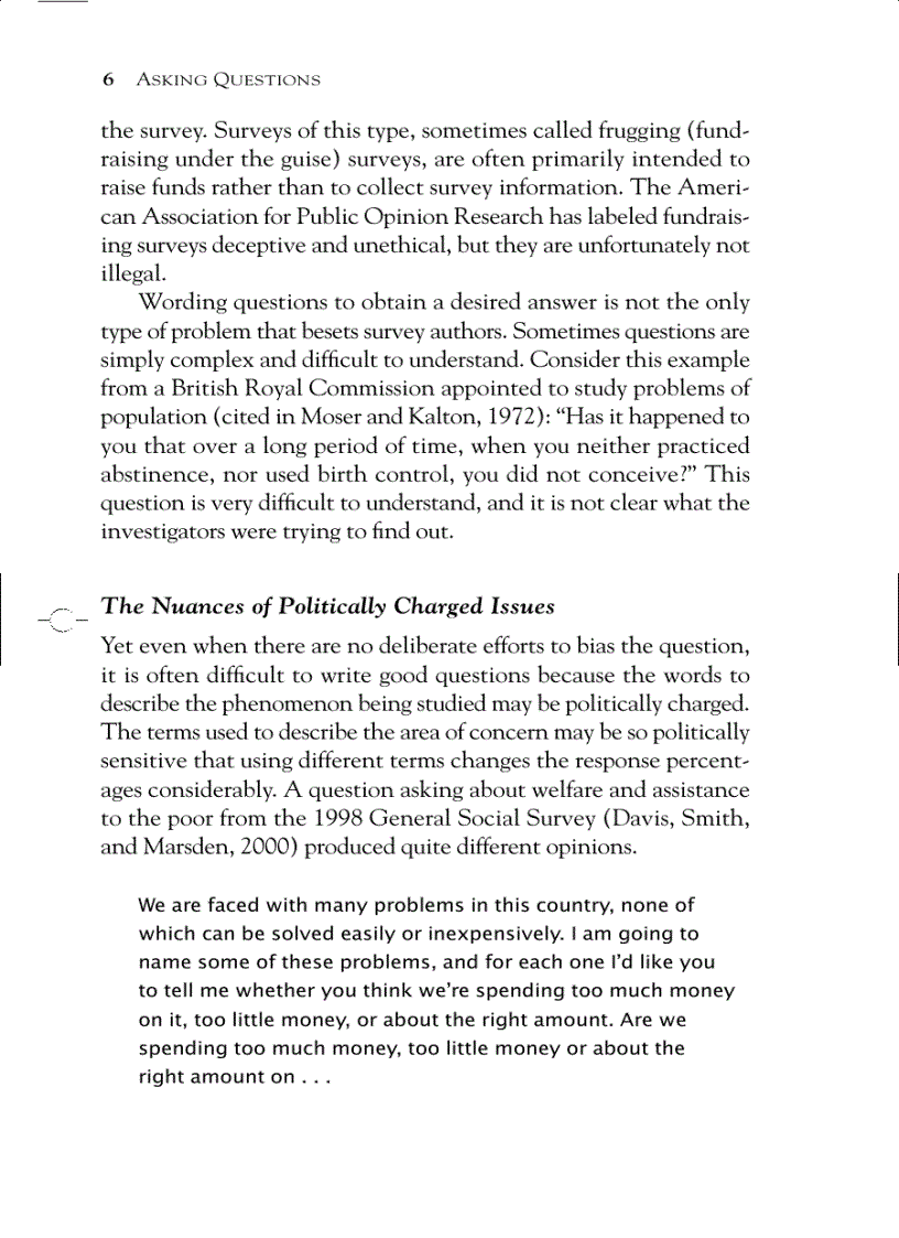 image for page Asking Questions The Definitive Guide to Questionnaire Design For Market Research Political Polls and Social and Health Questionnaires