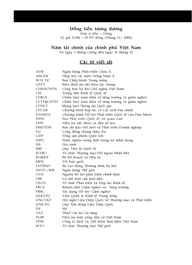 image for page Báo Cáo Phát Triển 2003