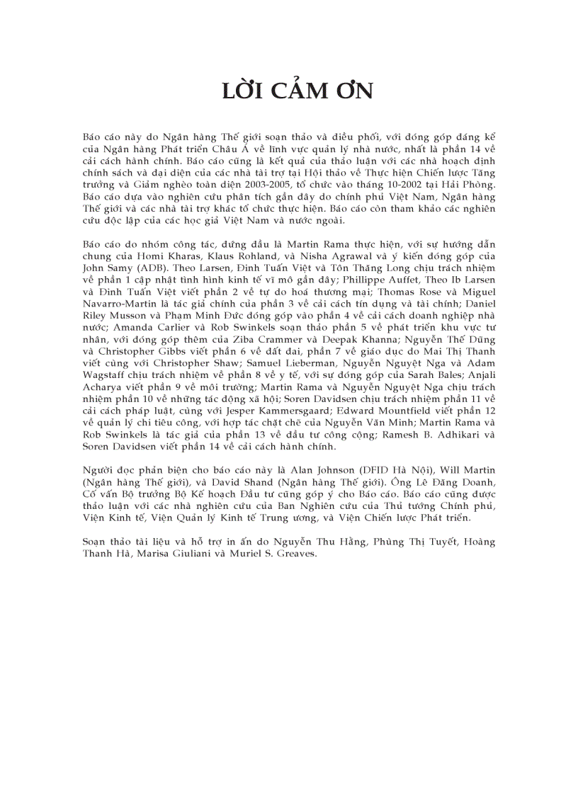 image for page Báo Cáo Phát Triển 2003