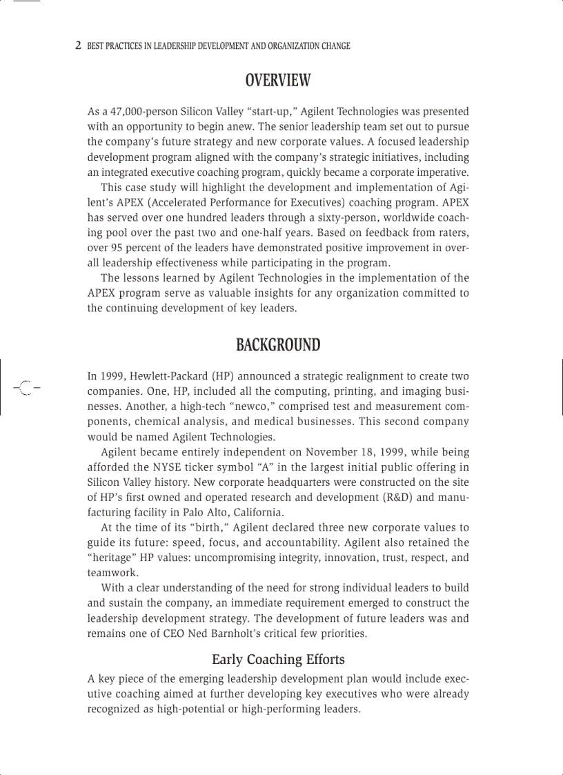 image for page Best Practices in Leadership Development and Organization Change