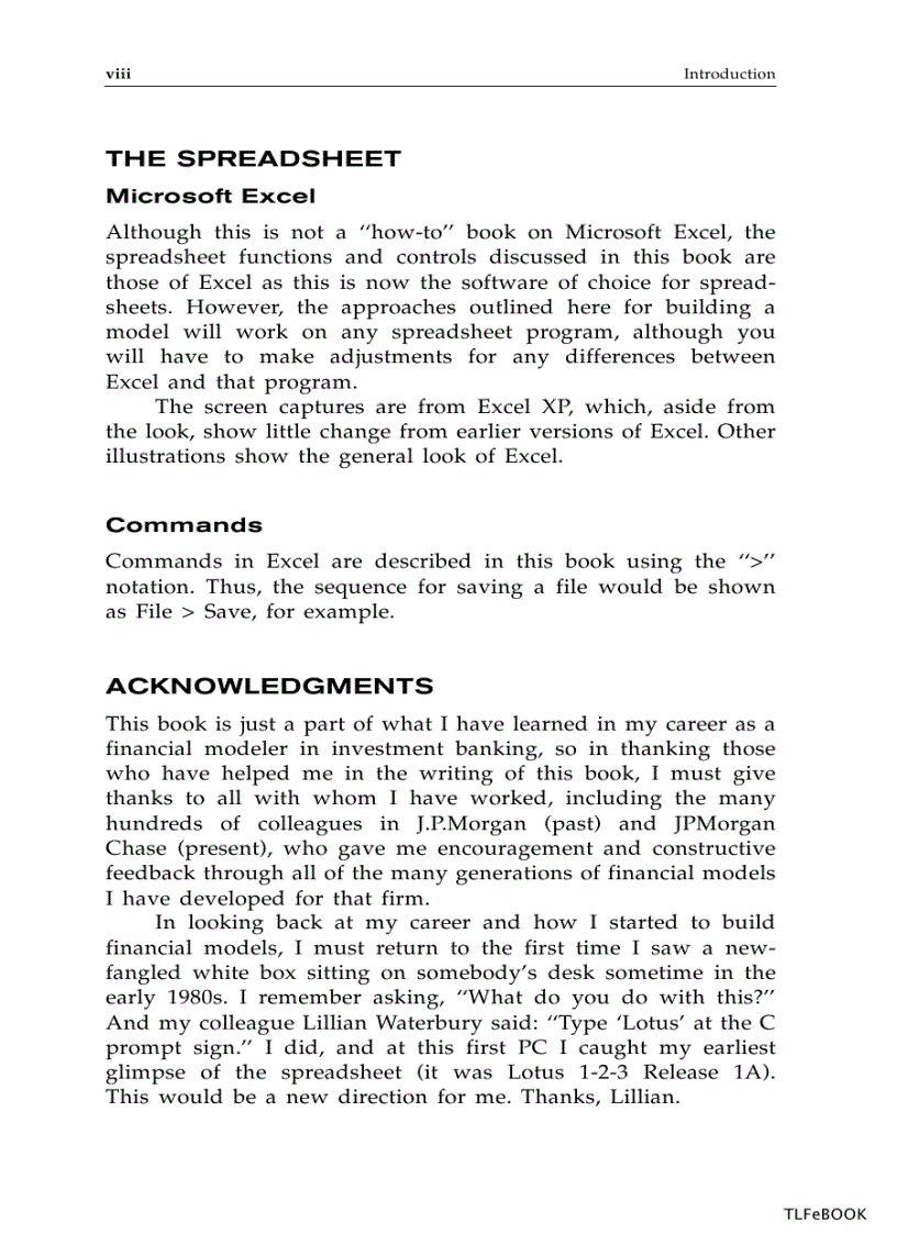 image for page Building Financial Models