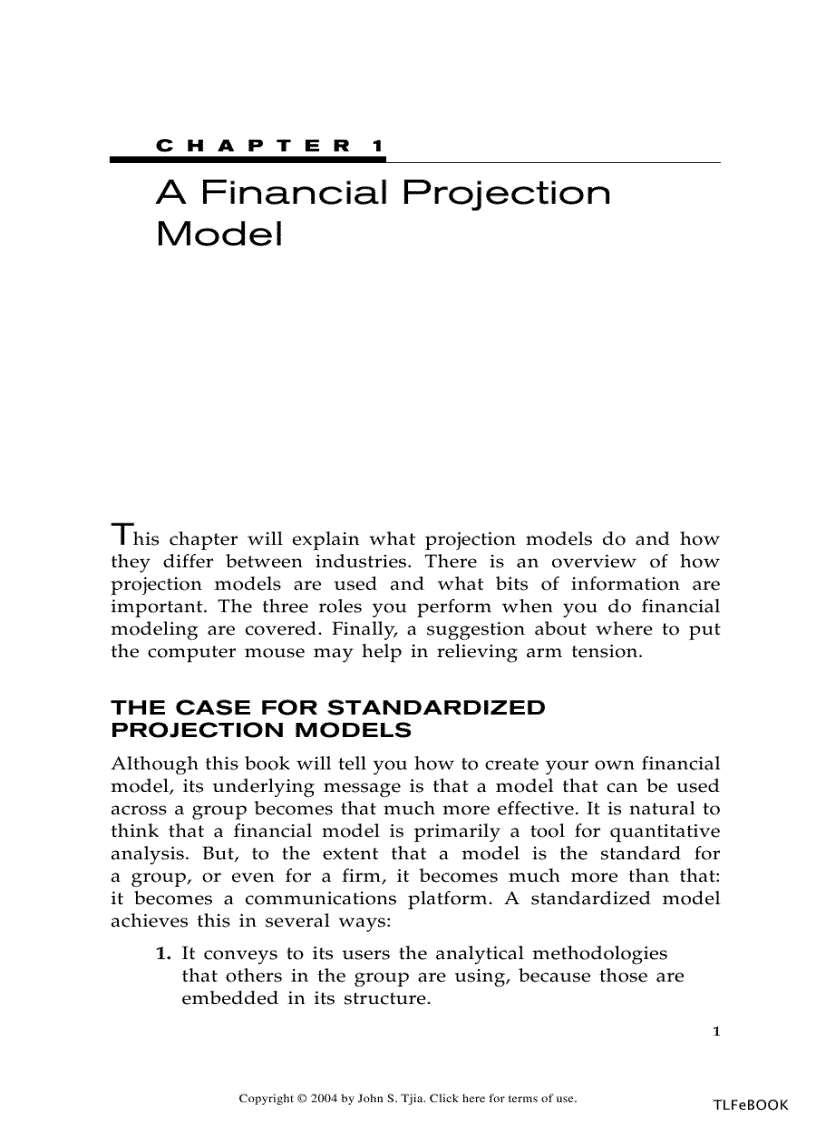 image for page Building Financial Models
