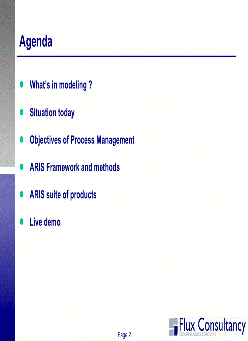 image for page Business Process Modeling Introduction to ARIS Methodolgy