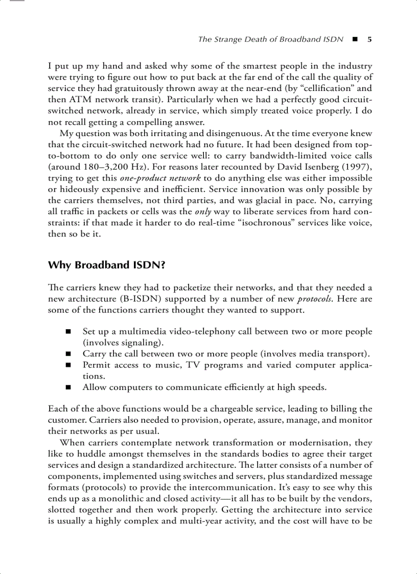 image for page Business Strategies for the Next Generation Network