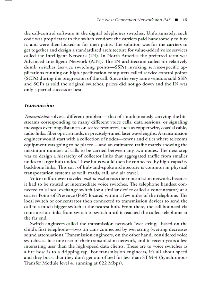 image for page Business Strategies for the Next Generation Network