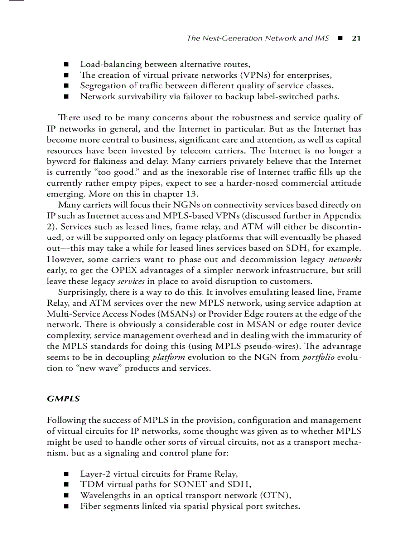 image for page Business Strategies for the Next Generation Network