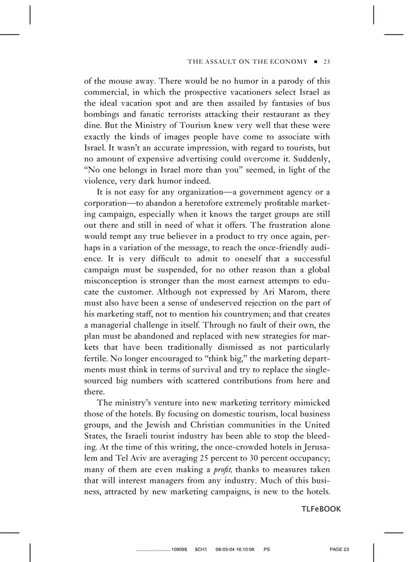 image for page Business Under Fire How Israeli Companies Are Succeeding in the Face of Terror and What We Can Learn from Them