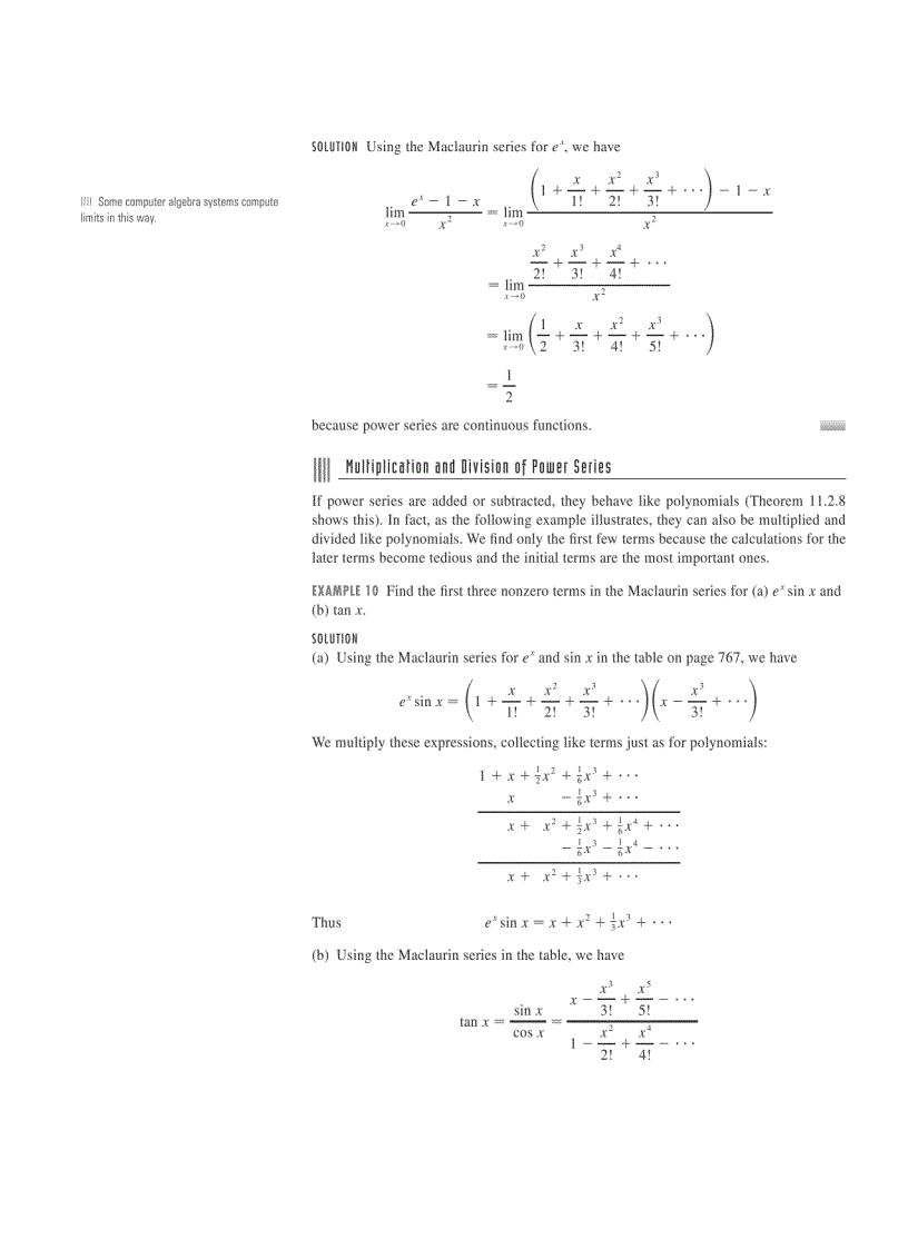 image for page Calculus 5th Edition