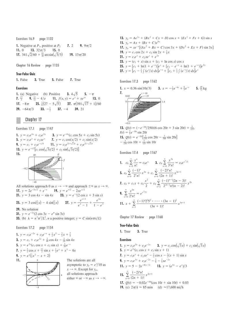 image for page Calculus 5th Edition
