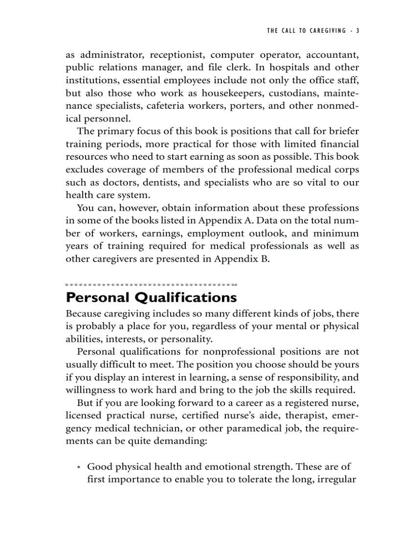 image for page Careers for Caring People Other Sensitive Types