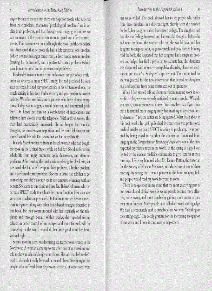 image for page Change Your Brain Change Your Life