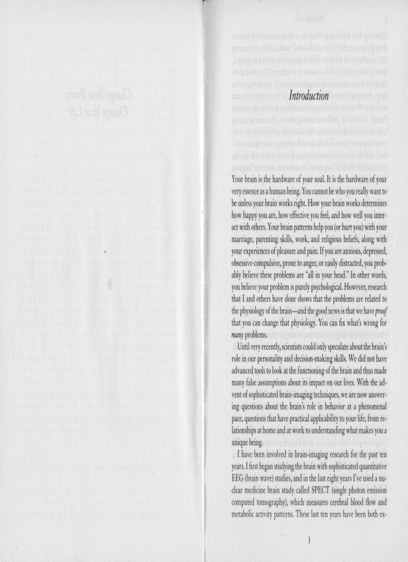 image for page Change Your Brain Change Your Life