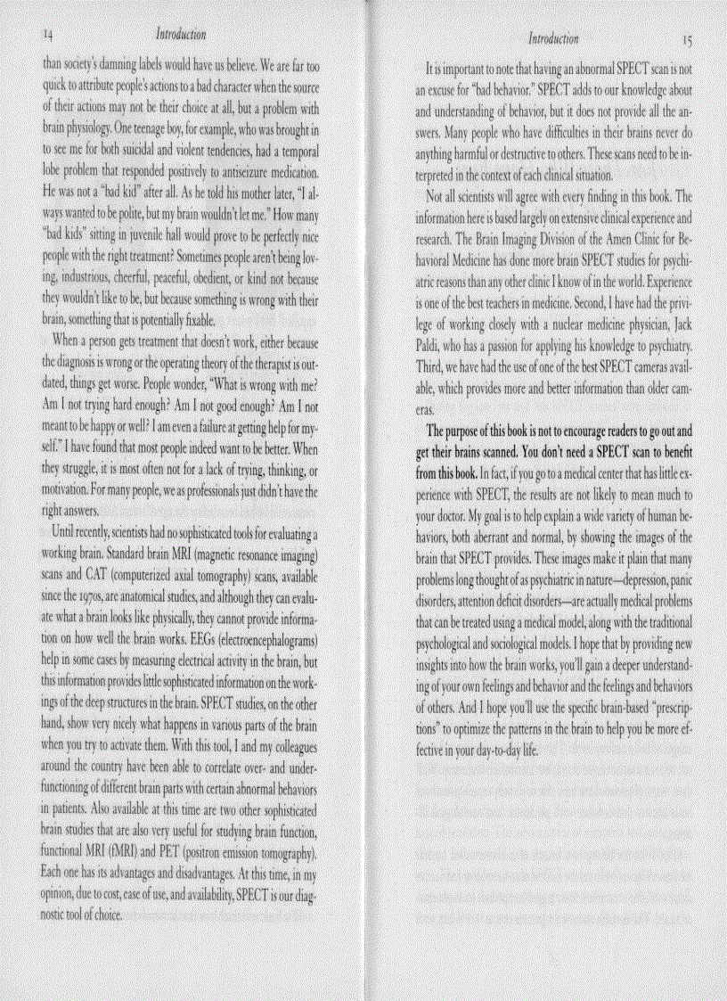 image for page Change Your Brain Change Your Life