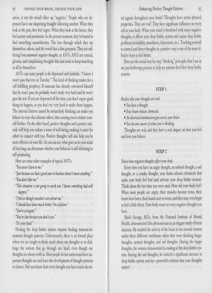 image for page Change Your Brain Change Your Life