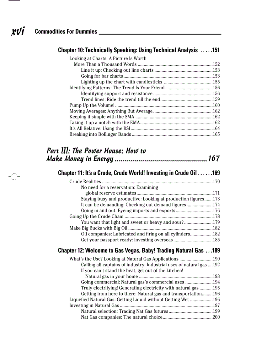 image for page Commodities for Dummies