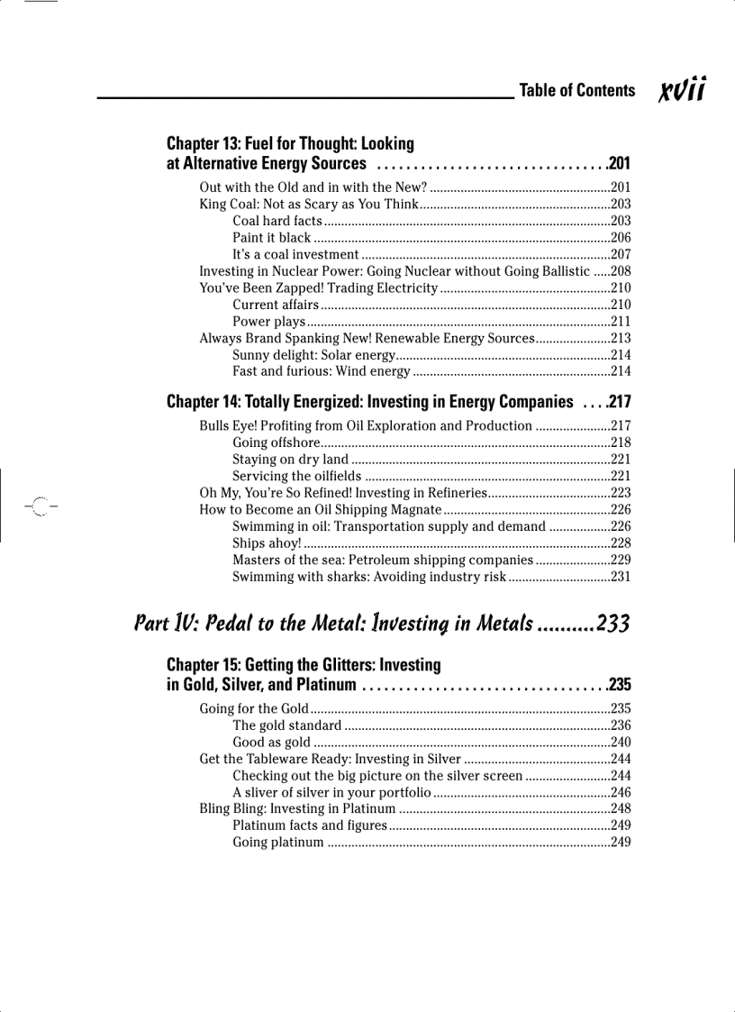 image for page Commodities for Dummies