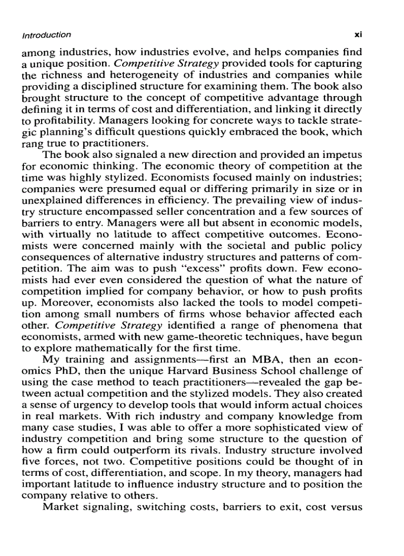 image for page Competitive Strategy Techniques for Analyzing Industries and Competitors