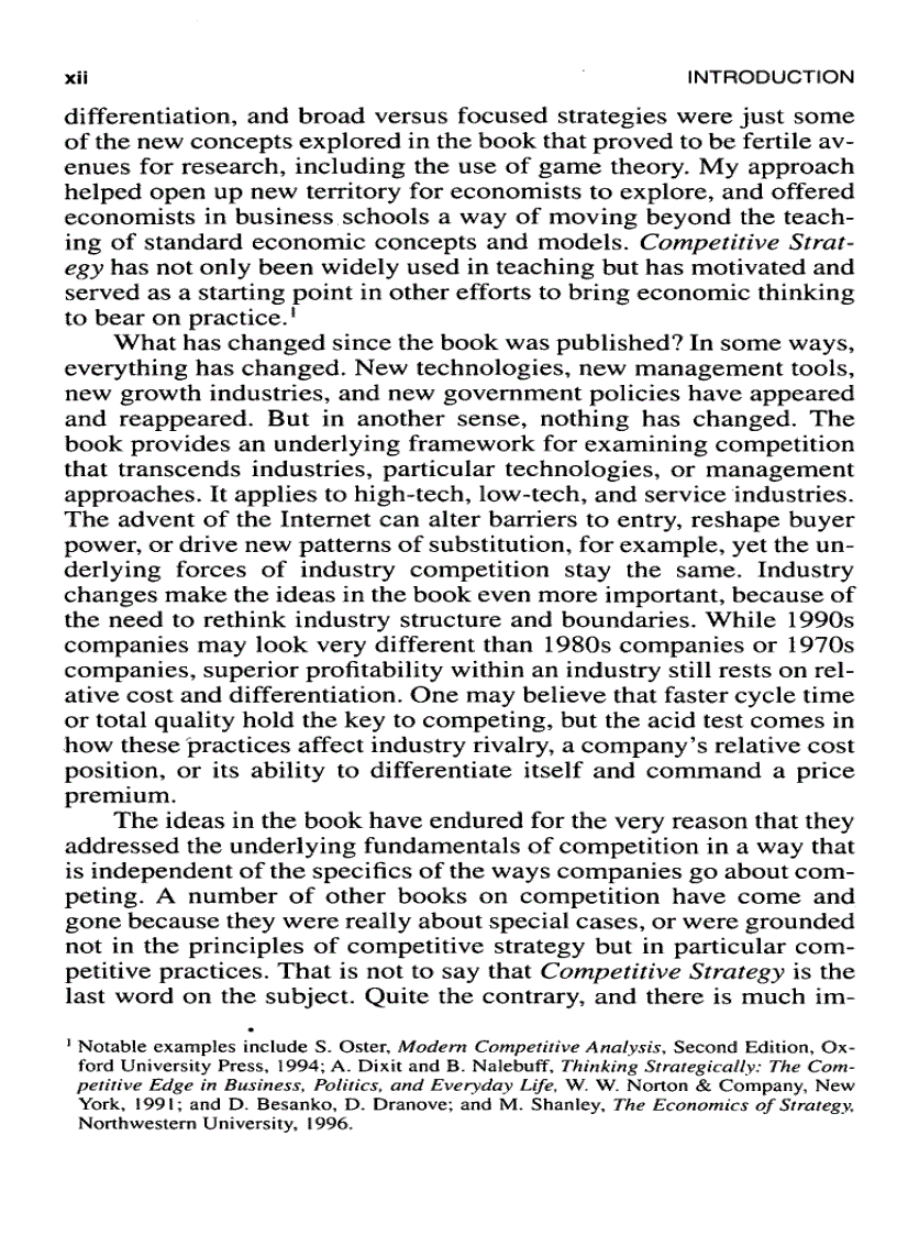 image for page Competitive Strategy Techniques for Analyzing Industries and Competitors