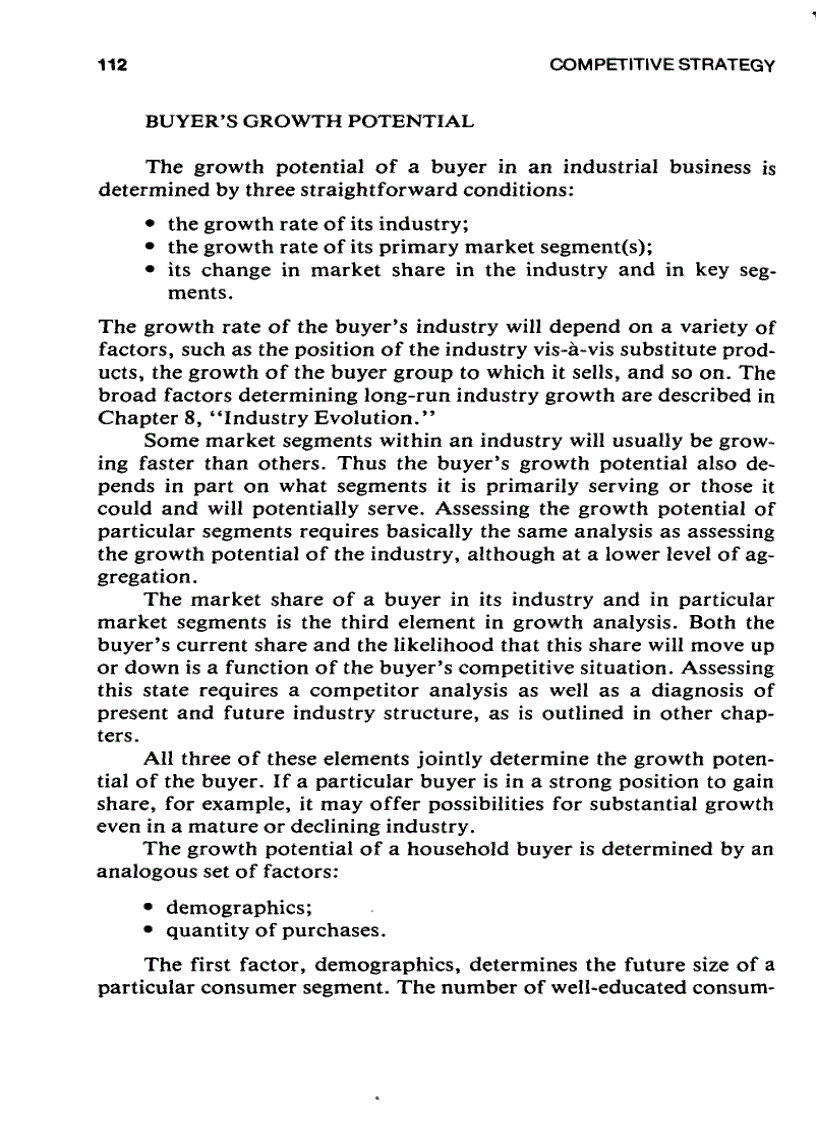 image for page Competitive Strategy Techniques for Analyzing Industries and Competitors