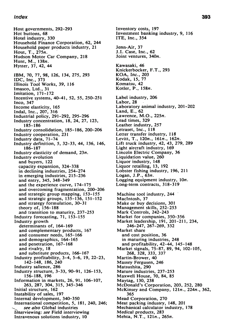 image for page Competitive Strategy Techniques for Analyzing Industries and Competitors