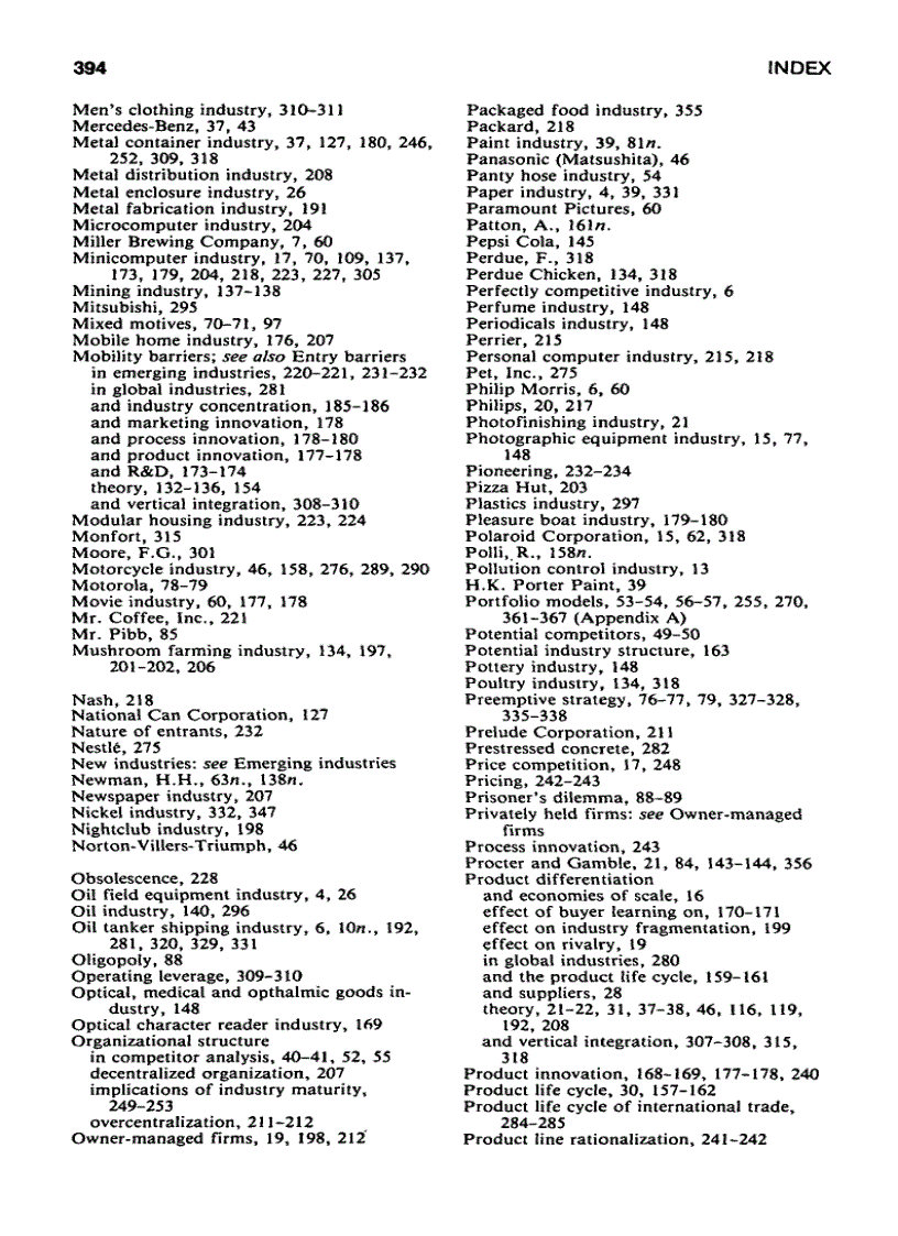 image for page Competitive Strategy Techniques for Analyzing Industries and Competitors