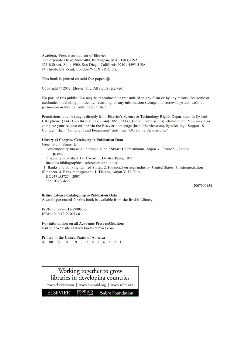 image for page Contemporary Financial Intermediation