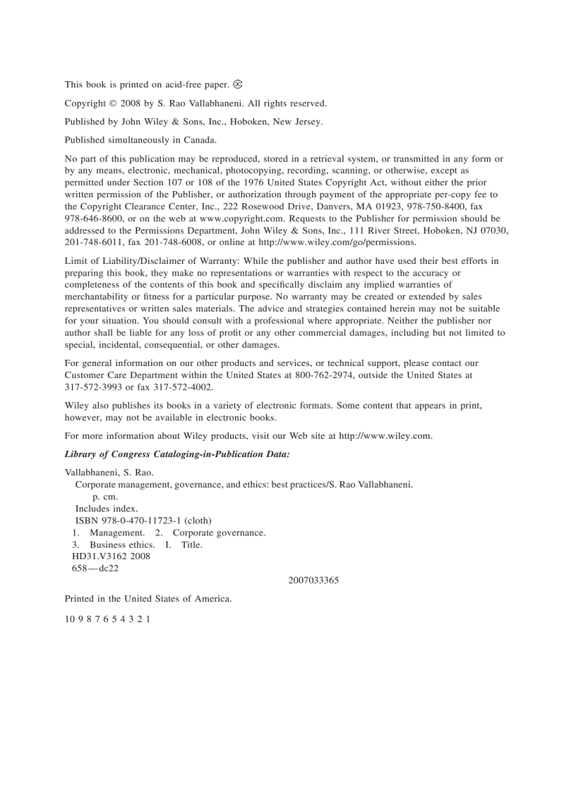 image for page Corporate Management Governance and Ethics Best Practices