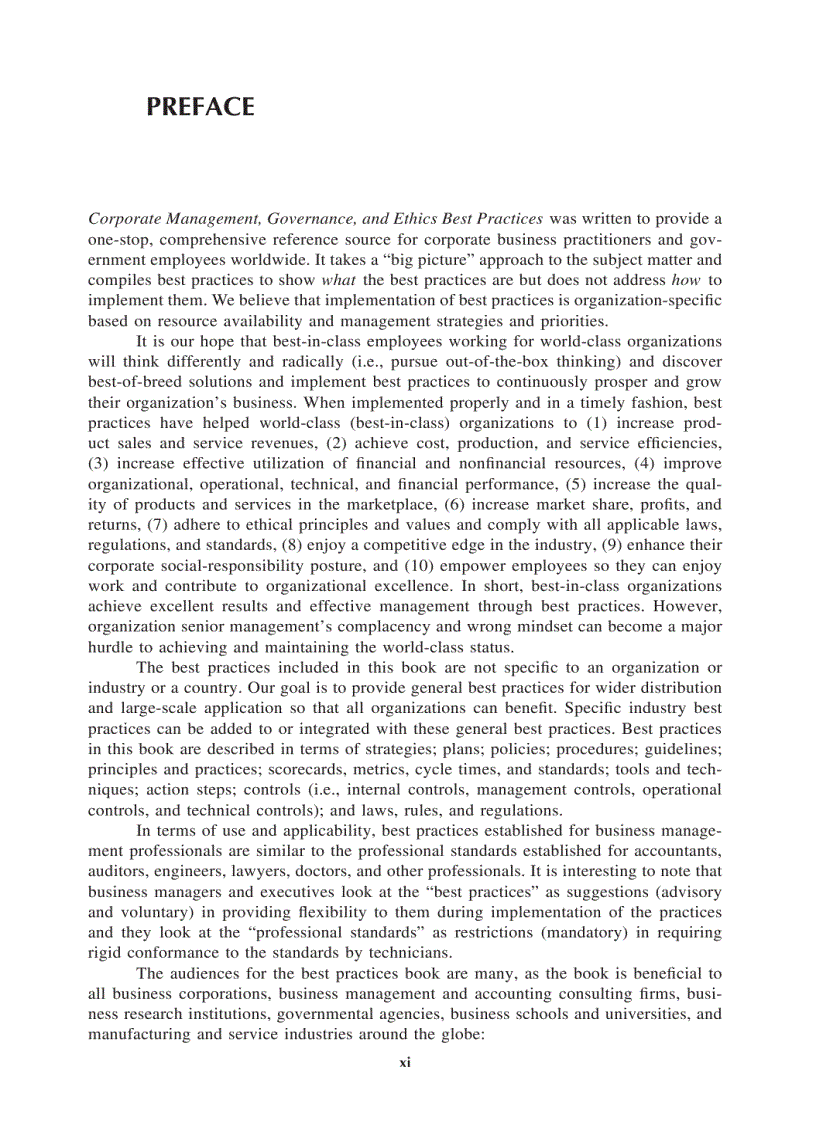 image for page Corporate Management Governance and Ethics Best Practices