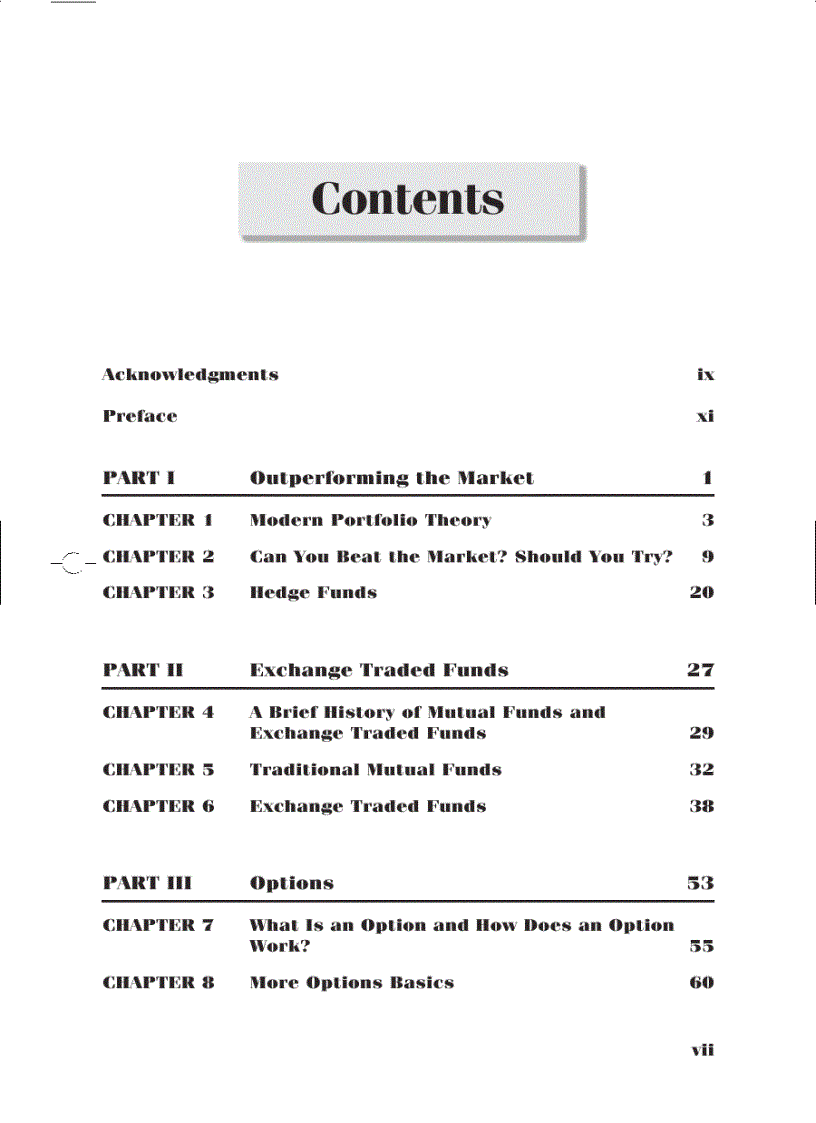 image for page Create Your Own Hedge Fund Increase Profits and Reduce Risks with ETFs and Options 1