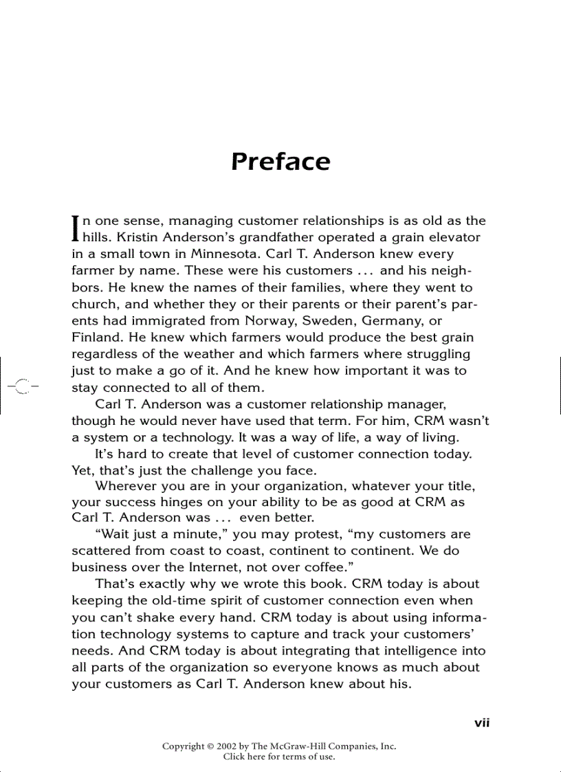 image for page Customer Relationship Management