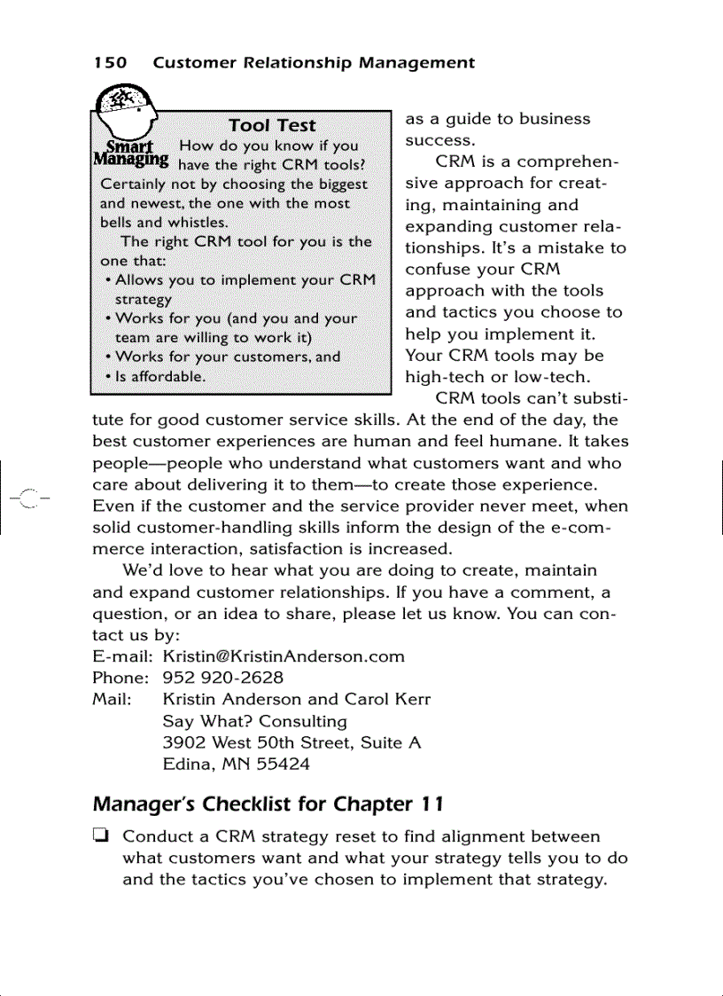 image for page Customer Relationship Management