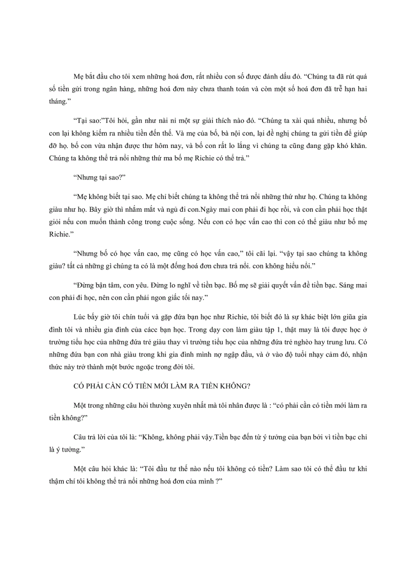 image for page Dạy Con Làm Giàu Để Có Khởi Đầu Thuận Lợi Về Tài Chính Tập 4