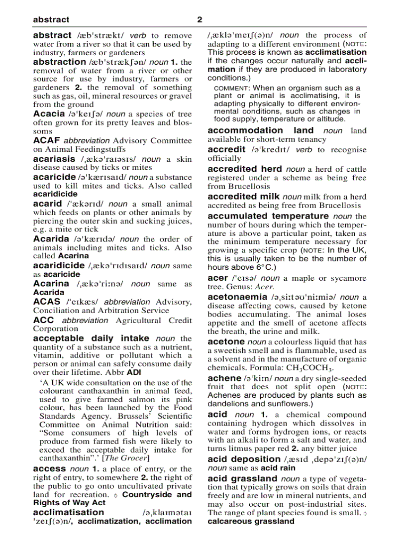 image for page Dictionary of Agriculture