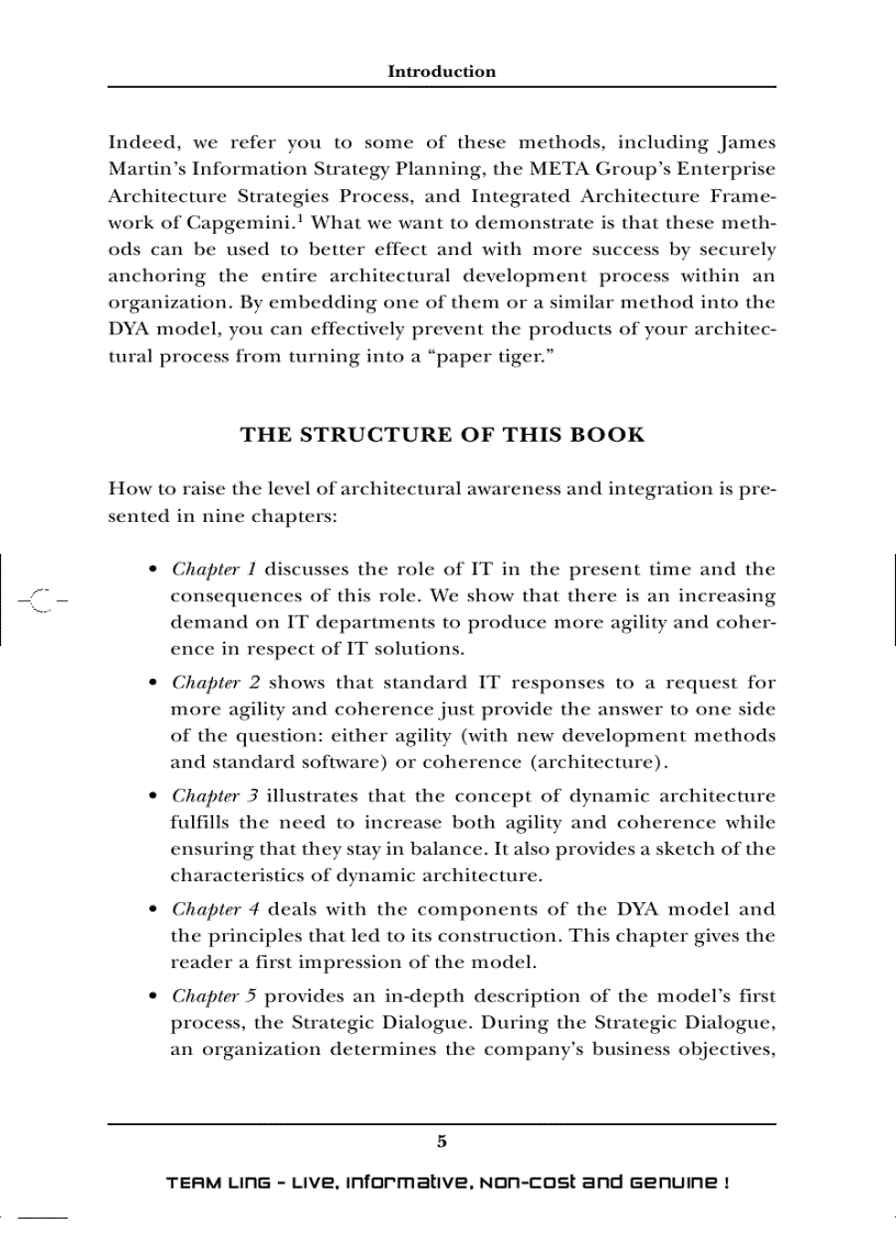 image for page Dynamic Enterprise Architecture How to Make It Work