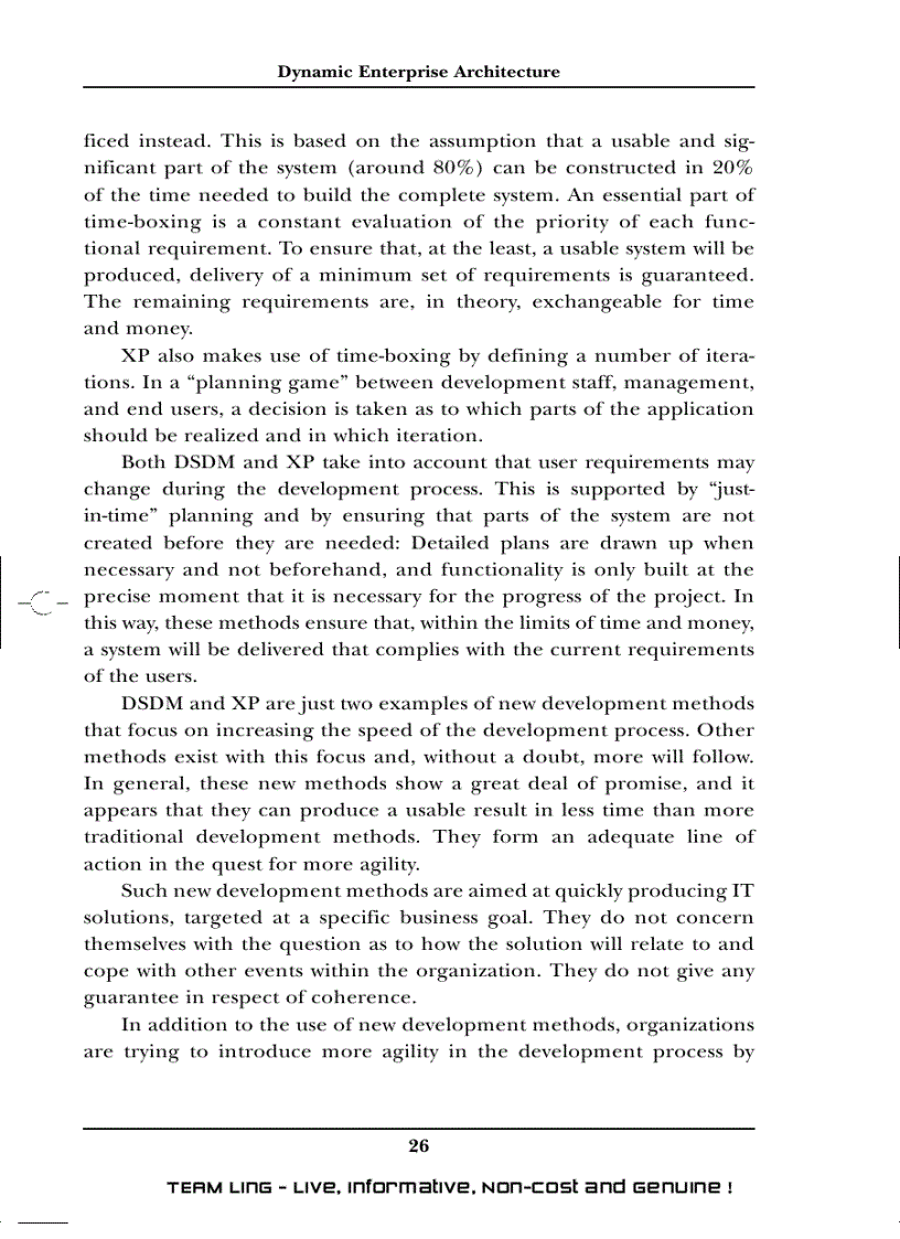 image for page Dynamic Enterprise Architecture How to Make It Work