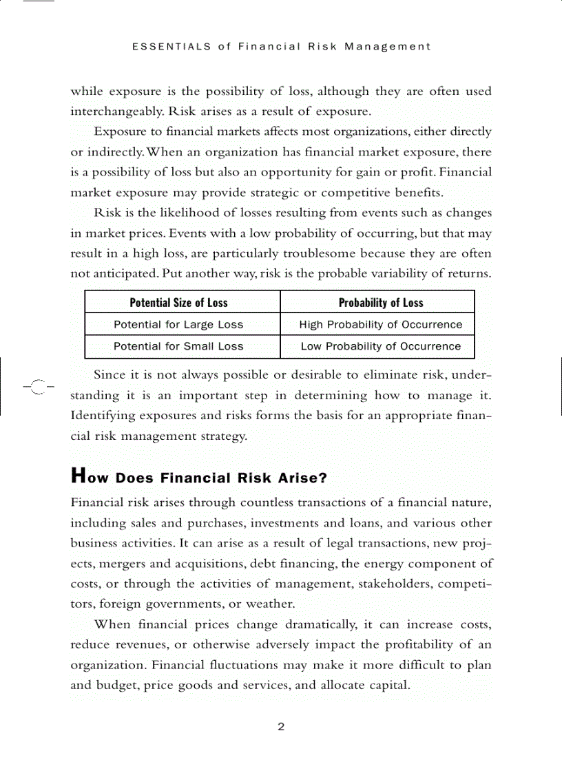 image for page Essentials of Financial Risk Management