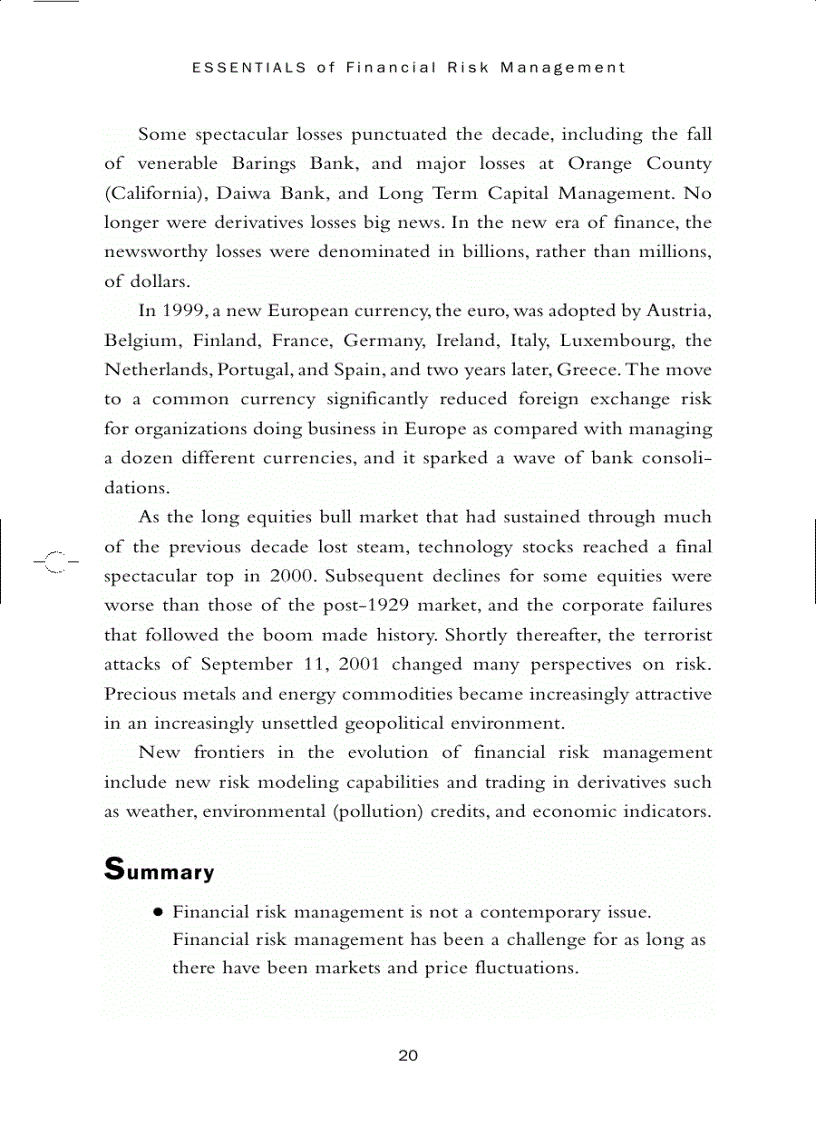 image for page Essentials of Financial Risk Management