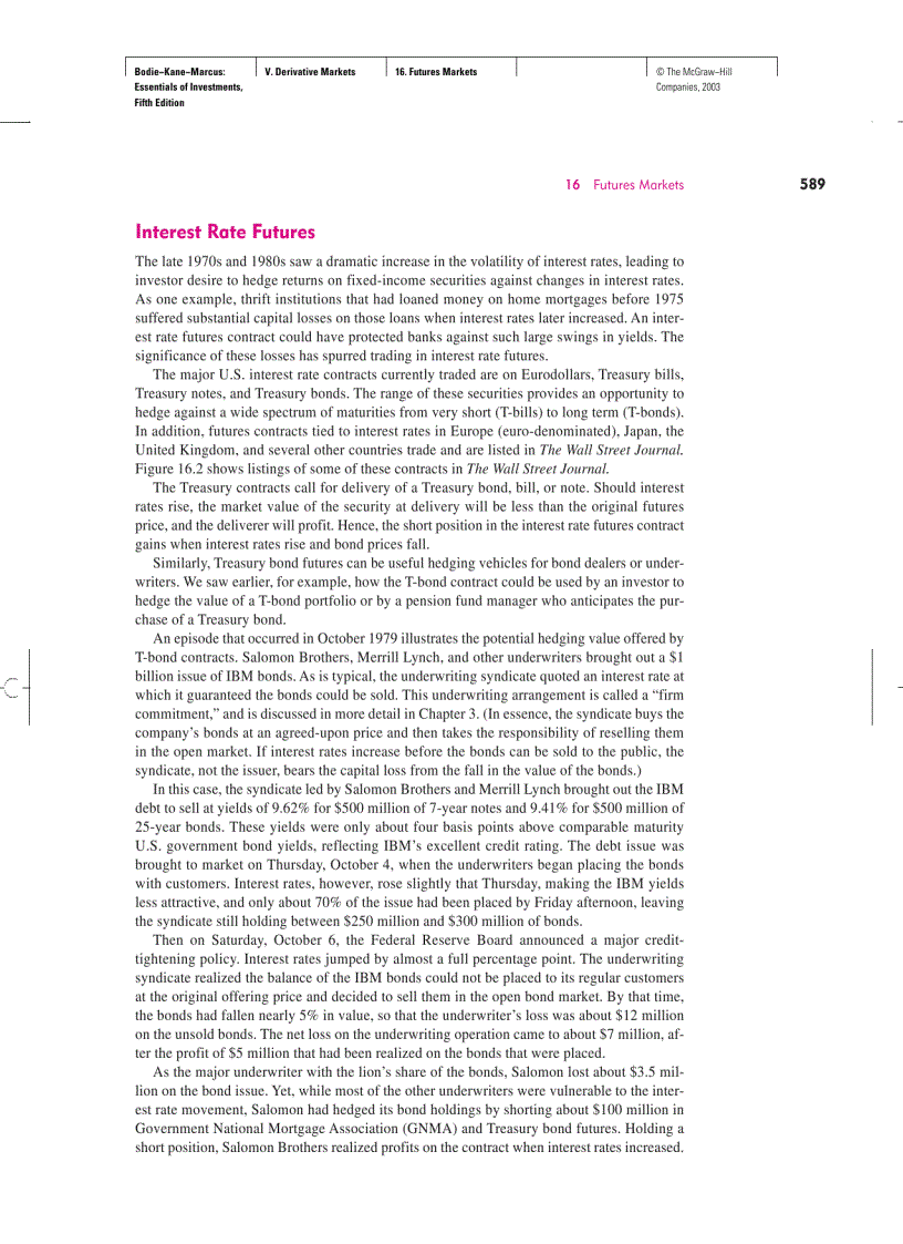 image for page Essentials of Investments with S P bind in card