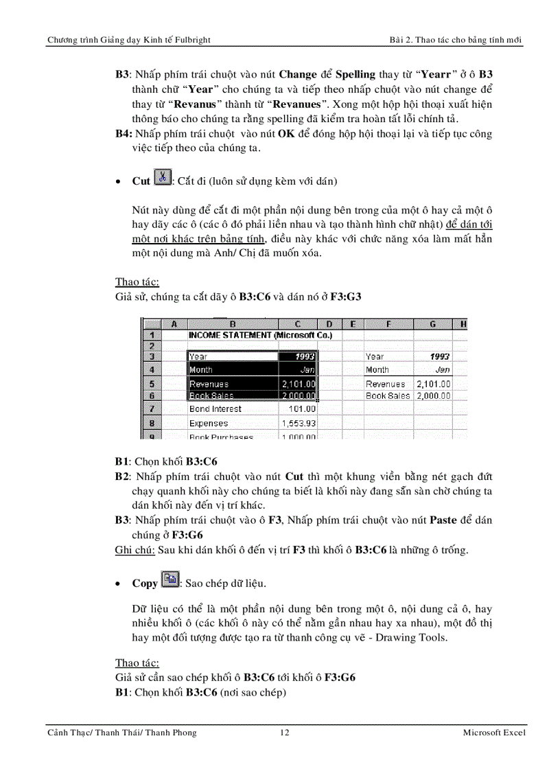 image for page Excell Trong Phân Tích Kinh Tế Phần I