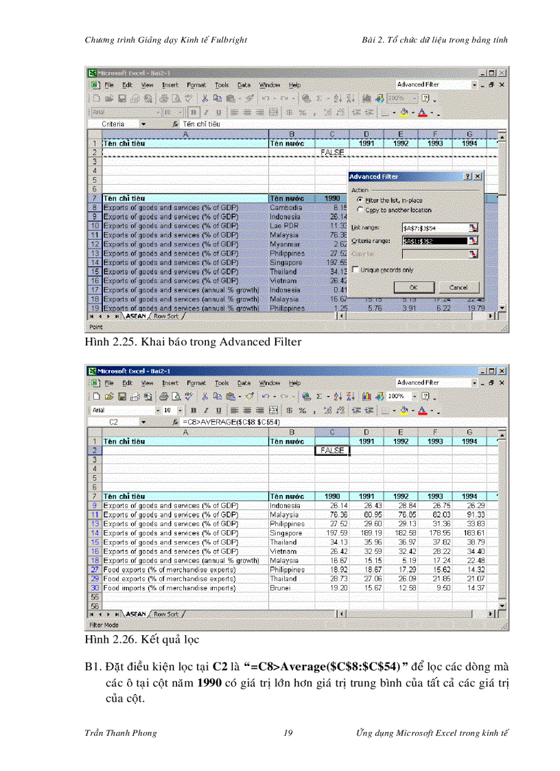 image for page Excell Trong Phân Tích Kinh Tế Phần II