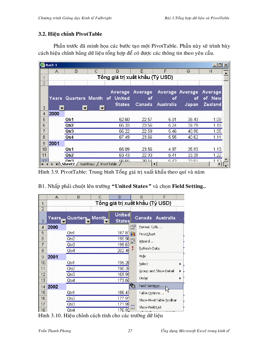 image for page Excell Trong Phân Tích Kinh Tế Phần II