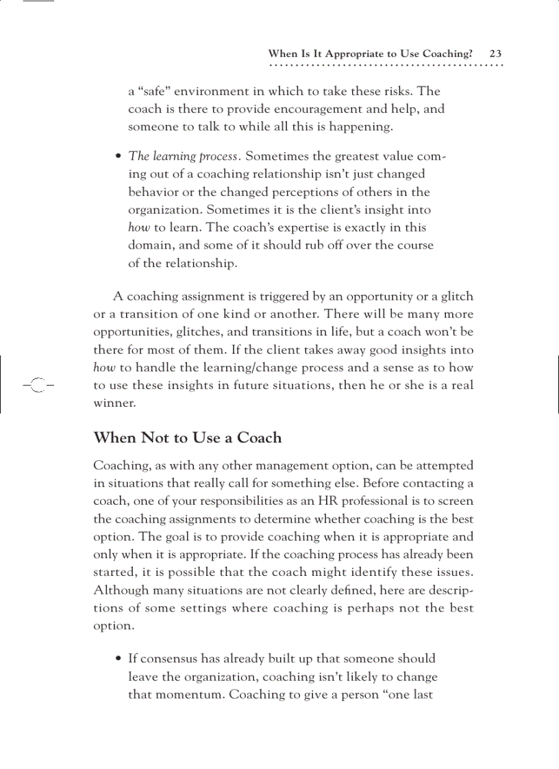 image for page Executive Coaching A Guide for the HR Professional