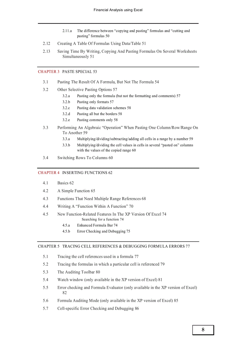 image for page Financial Analysis Using Excel