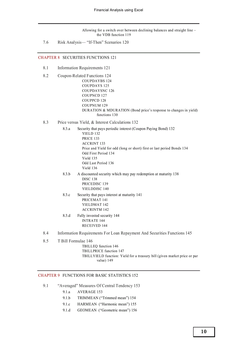image for page Financial Analysis Using Excel