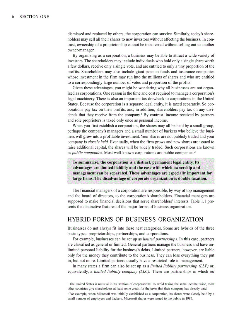 image for page Fundamentals of Corporate Finance Third Edition