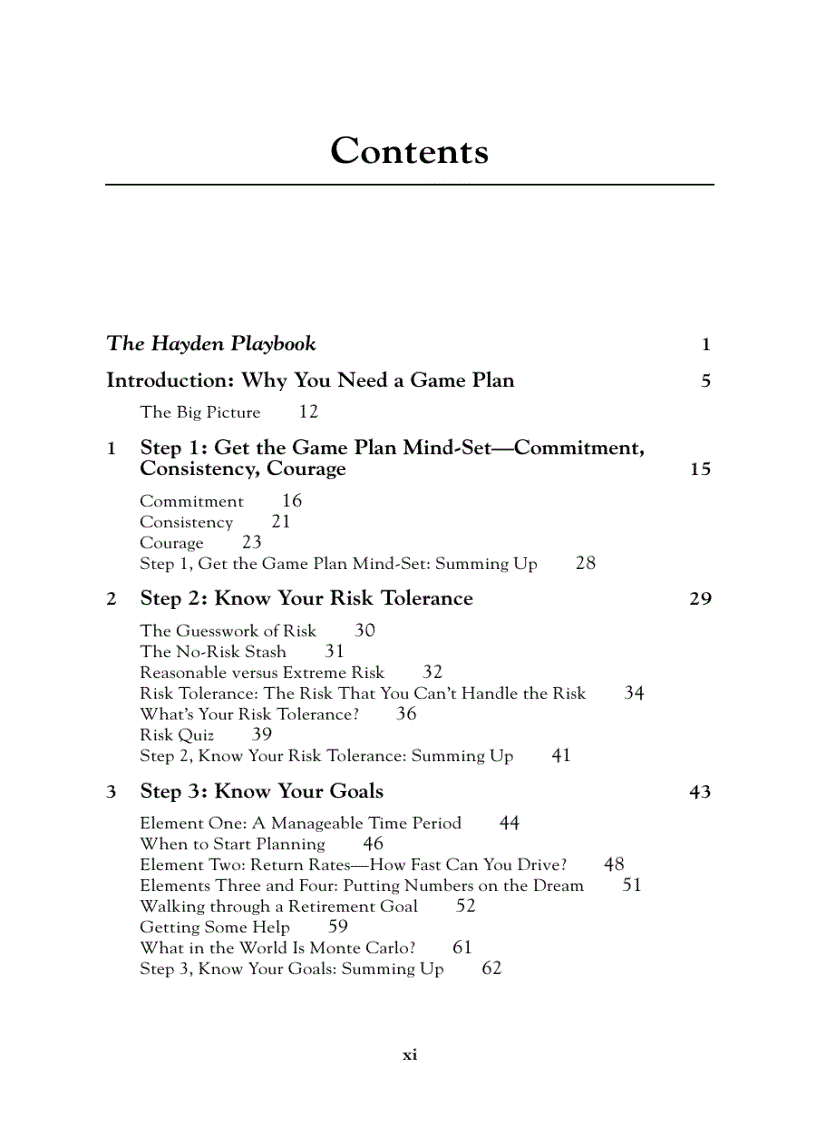 image for page Getting an Investing Game Plan Creating It Working It Winning It